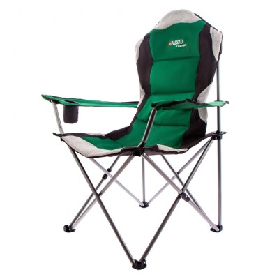 Кресло складное с подлокотниками и подстаканником, 60 х 60 х 110/92 см, Camping Palisad, ( 69592 )