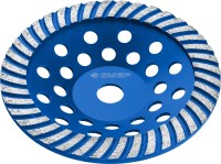 Чашка ЗУБР алмазная сегментированная, высота 22,2мм, 180мм,  ( 33371-180 )