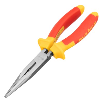 Длинногубцы прямые Insulated, 200 мм, двухкомпонентные рукоятки Matrix Professional, ( 17103 )