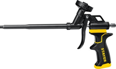 STAYER BLACK PRO профессиональный пистолет для монтажной пены, с полным тефлоновым покрытием ( 06862_z02 )
