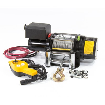 Лебедка автомобильная электрическая LB-2000, 2,2 т, 3,2 кВт, 12 В Denzel, ( 52021 )