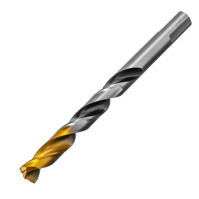 Сверло спиральное по металлу 11 x 142мм, Р6М5, Golden Tip, многогранная заточка Denzel ( 718286 )