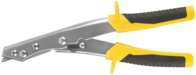 Ножницы по металлу просечные, усиленные лезвия, Профи, прорезиненные ручки  260 мм ( 41590 )