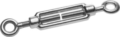 Талреп DIN 1480, кольцо-кольцо, М16, 2 шт, кованая натяжная муфта, оцинкованный, ЗУБР Профессионал,  ( 4-304375-16 )