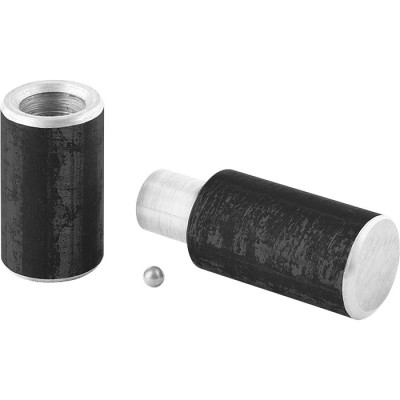 Петля гаражная с шаром, D 25 x 120 мм, 4 шт Россия Сибртех, ( 92007 )