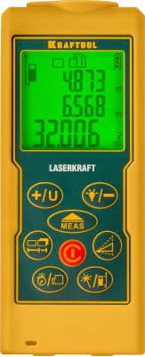 Дальномер лазерный LASER-KRAFT, дальность 5см - 70м, точность 1,5мм, KRAFTOOL 34760,  ( 34760_z01 )