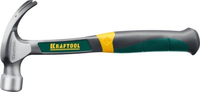 Молоток-гвоздодер, KRAFTOOL, цельнометаллический, 560г,  ( 20270 )