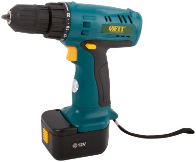 Дрель-Шуруповерт акк. 12,0 В; 0-550 об/мин; 10,0 Нм; 2 (Ni-Cd) 1,2 Ач; 3-5 ч.; рез. накл.; кейс ( 80134 )