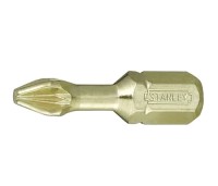 Биты для шуруповерта, PZ2-двойной крест, длина 25 мм, C 1/4", 6 шт, STANLEY, ( 1-13-635 )