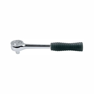 KING TONY Трещотка 3/8", 207 мм, 45 зубцов, дисковый механизм ( 3725-08G )