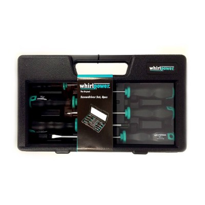 Комплект отверток Camel в кейсе, 5-SL,3-РН, 95-1708, WHIRLPOWER, ( 273501063 )