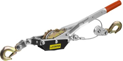 Лебедка STAYER "MAXPull" рычажная, тросовая, 2т/3м,  ( 4310-2 )
