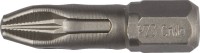 Биты "X-DRIVE" торсионные кованые, обточенные, KRAFTOOL 26121-2-25-2, Cr-Mo сталь, тип хвостовика C 1/4", PH2, 25мм, 2шт,  ( 26121-2-25-2 )