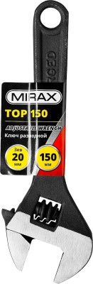 Ключ разводной ТОР, 150 / 20 мм, MIRAX ( 27250-15 )