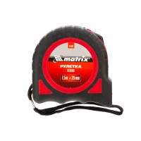 Рулетка Strong, 7,5 м х 25 мм, обрезиненный корпус Matrix, ( 31082 )