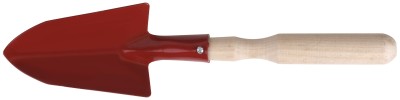 Совок посадочный с деревянной ручкой широкий ( 76801 )