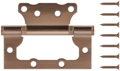 Петля дверная универсальная (без врезки) "Стандарт" 100х75х2,5 мм старая бронза (2ВВ - АВ) ( 66311 )
