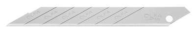 Лезвие OLFA сегментированное для графических работ, 9х80х0,38мм, 10шт,  ( OL-SAB-10B )