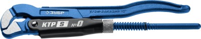 ЗУБР КТР-S, №0, ключ трубный, изогнутые губки ( 27336-0_z02 )