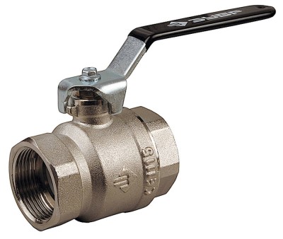 Кран шаровой ЗУБР полнопроходной "мама-мама", ручка, хромиров латунь, 1"1/4 ,  ( 4-51320-C-5/4 )