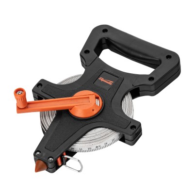 Рулетка геодезическая, 30 м х 12,5 мм, лента ПВХ, открытый корпус Sparta, ( 314355 )