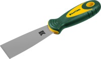Шпательная лопатка KRAFTOOL с 2-компонент ручк, профилиров нержав полотно, 40мм,  ( 10035-040 )