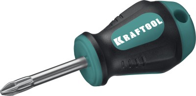 Отвертка KRAFTOOL, Cr-Mo-V сталь, двухкомпонентная противоскользящая рукоятка, PH, №2x38мм,  ( 250072-2-038 )
