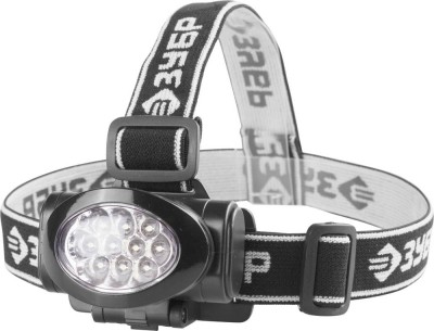 Фонарь ЗУБР "МАСТЕР" налобный светодиодный, 10Ultra LED, матричный рефлектор, 3 режима, 3ААА,  ( 56438 )
