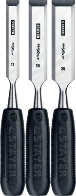 STAYER Max-Cut набор стамесок с пластмассовой рукояткой, 3шт ( 1820-H3_z01 )