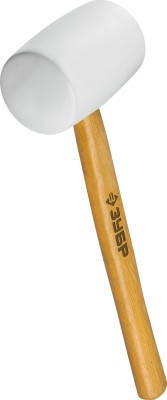 ЗУБР 450г Белая резиновая киянка с деревянной рукояткой ( 20511-450_z02 )
