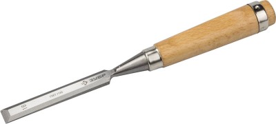 Стамеска-долото "СТ 500" с деревянной ручкой, хромованадиевая, 16мм, ЗУБР,  ( 18096-16 )