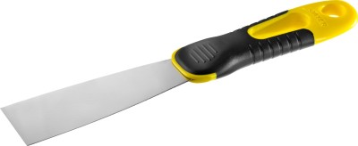 Шпатель STAYER "PROFESSIONAL" нержавеющее профилированное полотно, 2к ручка, 40 мм,  ( 10045-04 )