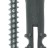 Дюбель распорный полипропиленовый, тип "Ёжик", в комплекте с шурупом, 6 х 30 / 3,5 х 40 мм, 15 шт, ЗУБР,  ( 30661-06-30 )