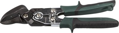 KRAFTOOL Ножницы по металлу BULLDOG проходные с двойной рычажной передачей, правые, губка с выносом, Cr-Mo, 260 мм,  ( 2325-R )