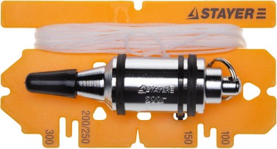 Отвес STAYER "PROFI" строительный со шнуром, с противоударными ободками, 600 г,  ( 06352-60 )