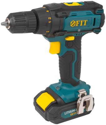 Дрель-Шуруповерт акк. 14,4 В; 0-450/1550 об/мин; 23,0 Нм; 2 (Li-Ion) 1,3 Ач; 1,5 ч.; рез. накл.; кейс ( 80198 )