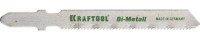 Полотна KRAFTOOL, T118AF, для эл/лобзика, Bi-Metall, по металлу (1,5-2мм), EU-хвост., шаг 1,2мм, 55мм, 2шт,  ( 159555-1,2 )