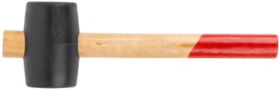 Киянка резиновая, деревянная ручка 45 мм ( 230 гр ) ( 45345 )