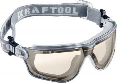 Солнцезащитные прозрачные антибликовые очки KRAFTOOL ASTRO, линза с антибликовым покрытием, открытого типа с непрямой вентиляцией ( 11009_z01 )