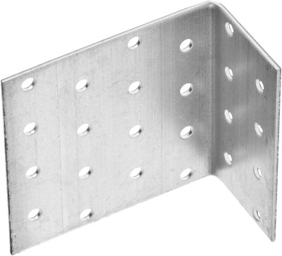 Уголок крепежный анкерный УКА-2.0, 80х80х40 х 2мм, ЗУБР,  ( 310226-080-080 )