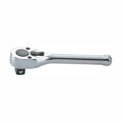 KING TONY Трещотка 3/8", 110 мм, 72 зубца, флажковая ( 3760-45 )