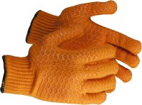 Перчатки ЗУБР трикотажные, с противоскользящим двусторонним перекрестным покрытием, L-XL,  ( 11278-XL )