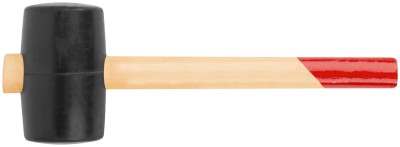 Киянка резиновая, деревянная ручка 55 мм ( 400 гр ) ( 45355 )