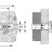 Дюбель универсальный полипропиленовый, без бортика, в комплекте с оцинкованным шурупом, 12 х 71 мм, 3 шт, ЗУБР,  ( 4-301196-12-071 )