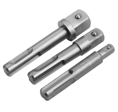 TOLSEN Набор переходников SDS+>1/4", 3/8", 1/2", 3 предмета ( TT77865 )