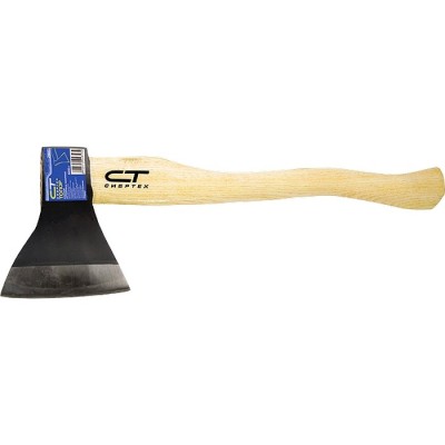 Топор ТП11-10, 1000 г, в сборе, кованый, деревянное топорище Сибртех, ( 21621 )