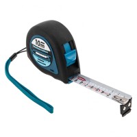 Рулетка "Ergonomisch", 10 м x 25 мм, магнитный обрезиненный зацеп Gross, ( 31105 )