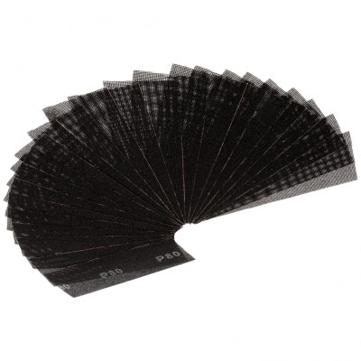 Сетка абразивная, P 80, 106 х 280 мм, 25 шт Matrix Master, ( 75168 )