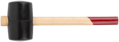 Киянка резиновая, деревянная ручка 65 мм ( 600 гр ) ( 45365 )