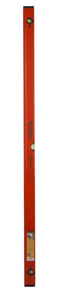 Уровень KRAFTOOL алюминиевый, 3 глазка, 150см,  ( 34722-150 )